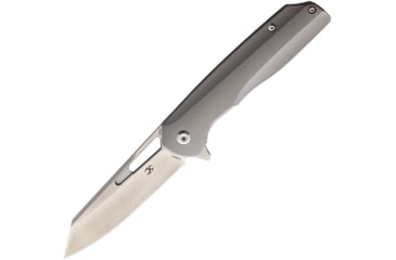 Image of Kansept Knives Shard Framelock Folding Knife, Gray, Gray titanium handle, K1006A