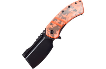 Image of Kansept Knives XL Korvid Linerlock Org Camo