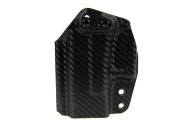 Image of Kaos Concealment Holsters Fusion 2.0 P80 Glock 9/40 Holster, Carbon Fiber, Small, KF2-GLOCKP80-CF-RL