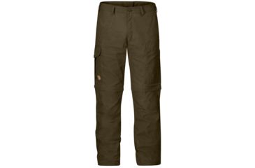 Image of Karl Zip-Off Trousers - Men's-Dark Olive-Regular Inseam-EU 56