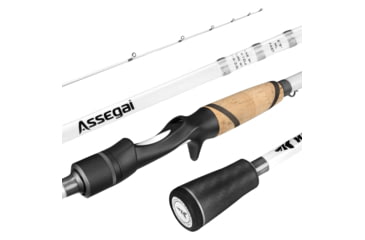 Image of Kast King Assegai Technique Bass Fishing Rods, 610 / Fast-Medium-The Jerk-1PC, KKRDCSTASG610TJ1