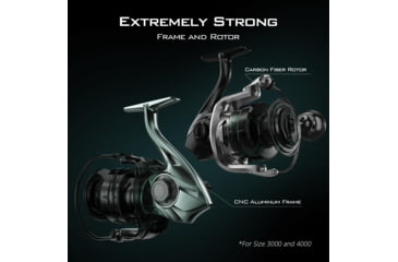 Image of Kast King Kapstan Elite High Speed Saltwater Spinning Reel, 6.2:1, 13.9oz, KKRLSPNKPEHSS30