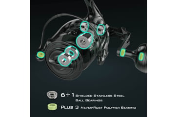 Image of Kast King Kapstan Elite High Speed Saltwater Spinning Reel, 6.2:1, 13.9oz, KKRLSPNKPEHSS30