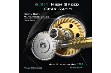 Image of Kast King Kapstan Elite High Speed Saltwater Spinning Reel, 6.2:1, 13.9oz, KKRLSPNKPEHSS30