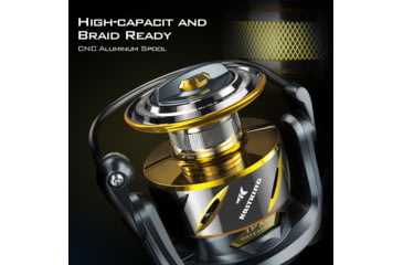 Image of Kast King Kapstan Elite Saltwater Spinning Reel, 5.7:1, 13.9oz, KKRLSPNKPS30GM