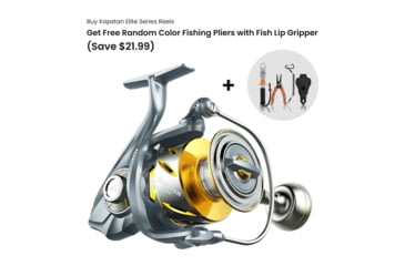 Image of Kast King Kapstan Elite Saltwater Spinning Reel, 5.7:1, 13.9oz, KKRLSPNKPS30GM