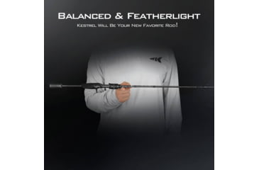 Image of Kast King Kestrel Finesse Fishing Rod, Casting 6 9 2pc Fast-Ultra-Light, KKRDCSTKS63ULBF2