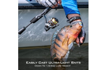 Image of Kast King Kestrel Finesse Fishing Rod, Casting 6 9 2pc Fast-Ultra-Light, KKRDCSTKS63ULBF2