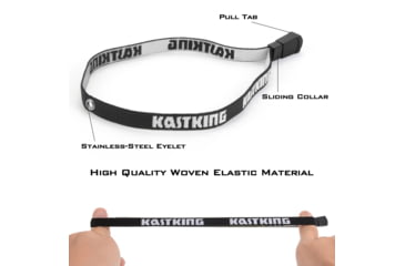 Image of Kast King Line Boss, White, 5pk, 8in, KKTALIMACCLB8WH5