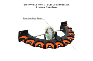 Image of Kast King Line Boss, White, 5pk, 8in, KKTALIMACCLB8WH5