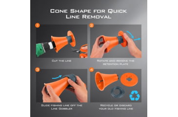 Image of Kast King Line Stripper, Orange/Black, KKTALIMSTRGOBOR