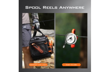 Image of Kast King Radius KutR Line Spooler, Orange, KKTALIMSPLRAKOR