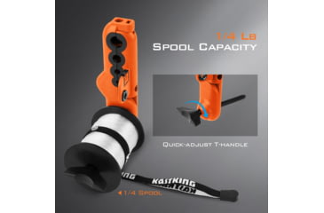 Image of Kast King Radius KutR Line Spooler, Orange, KKTALIMSPLRAKOR