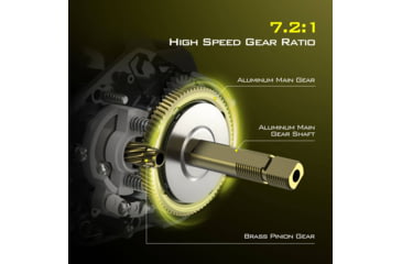 Image of Kast King Skeet Reese Icon Baitcasting Reels, Left, KKRLCSTSR72LGS