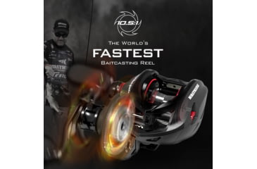 Image of Kast King Speed Demon Elite Baitcasting Reel, Left, 7.4:1, KKRLCSTSDEDB74LGS