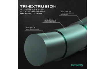 Image of Kast King TriPolymer Advanced Monofilament Fishing Line, Max Green, 8 lb/1700 yd, KKLIMONTPA14MGN8