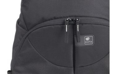 Image of Kata Digital Rucksack, Black - DSLR w/ Mounted Lens, 3-4 Extra Lenses, Flash, 17in Laptop