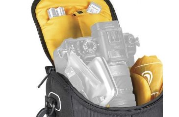 Image of Kata DL LITE Shoulder Bag 435, Black - Compact DSRL w/ Standard Zoom Lens