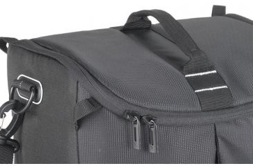 Image of Kata DL LITE Shoulder Bag 445, Black - Pro DSLR w/ Mounted Lens and 3-5 Lenses, Flash, Accessories