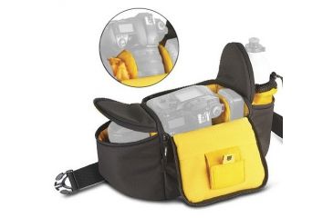 Image of Kata HandsFree-493 DL Waist Pack - Black for DSLR w/ 2 Midrange Lenses