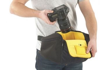 Image of Kata HandsFree-495 DL Waist Pack - Black for DSLR w/ 4 Midrange Lenses