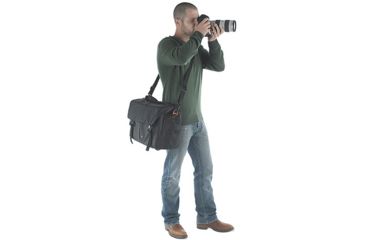 Image of Kata Pro-Light ReportIT Reporter Bag - Carrying Options, On Shoulder - KT-PL-RPT-30