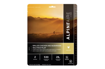Image of Katadyn Alpine Aire Foods Grilled Chicken and Mushroom Wild Rice Pilaf, 60350