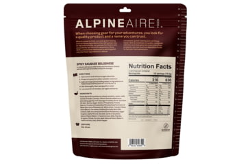 Image of Katadyn Alpine Aire Foods Spicy Sausage Bolognese