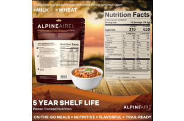Image of Katadyn Alpine Aire Foods Spicy Sausage Bolognese