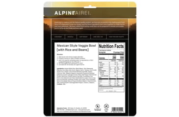 Image of Katadyn Mexican Style Veggie Bowl w/Rice And Beans, One Size, 62110