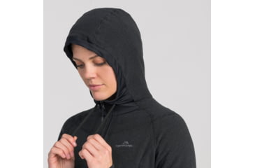 Image of Kathmandu Arenha Hooded Jacket - Womens, Black/Black, 8, 14010/891/8