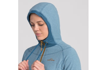 Image of Kathmandu Arenha Hooded Jacket - Womens, Deep Sea Blue/Pumice, 8, 14010/NCJ/8