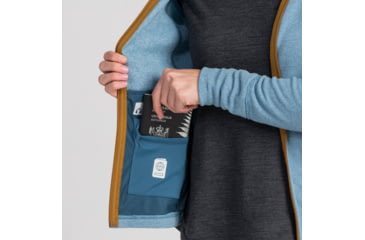 Image of Kathmandu Arenha Hooded Jacket - Womens, Deep Sea Blue/Pumice, 8, 14010/NCJ/8