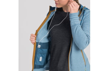 Image of Kathmandu Arenha Hooded Jacket - Womens, Deep Sea Blue/Pumice, 8, 14010/NCJ/8