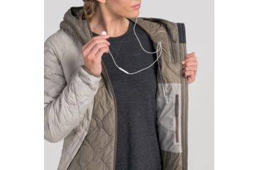 Image of Kathmandu Lawrence Insulated Jacket - Womens, Pumice/Clay, 8, 15160/NFL/8