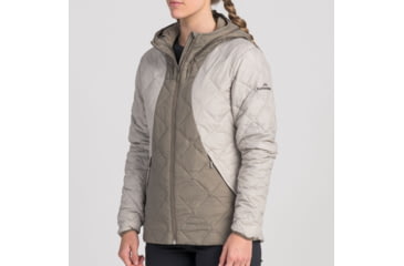 Image of Kathmandu Lawrence Insulated Jacket - Womens, Pumice/Clay, 8, 15160/NFL/8