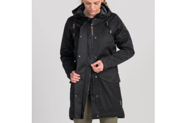 Image of Kathmandu Stockton Rain Coat - Womens, Black, 10, A0437/902/10