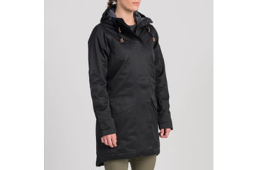 Image of Kathmandu Stockton Rain Coat - Womens, Black, 10, A0437/902/10