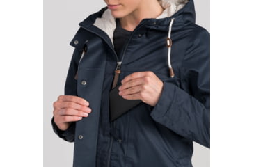 Image of Kathmandu Stockton Rain Coat - Womens, Midnight Navy, 8, A0437/893/8