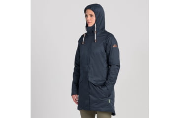 Image of Kathmandu Stockton Rain Coat - Womens, Midnight Navy, 8, A0437/893/8