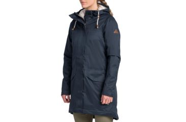 Image of Kathmandu Stockton Rain Coat - Womens, Midnight Navy, 8, A0437/893/8