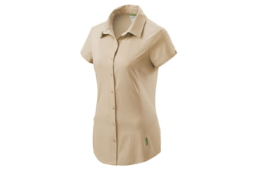 Image of Kathmandu Vipan Short Sleeve Shirt - Womens, Honey, 8 US, A0345/079/12