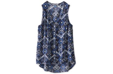 Image of Kavu Beryl Top - Women's-Blue Ikat-Medium