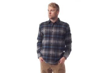 Image of Kavu Big Joe Long Sleeve Shirt - Men's-Black-Medium