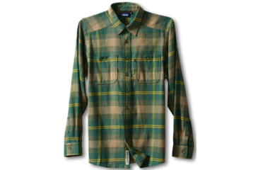 Image of Kavu Big Joe Long Sleeve Shirt - Men's-Forest-Large