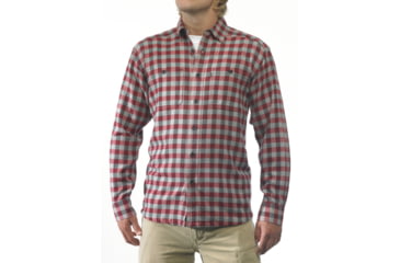 Image of Kavu Big Joe Long Sleeve Shirt - Men's-Ketchup-X-Large