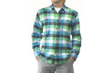 Image of Kavu Big Joe Long Sleeve Shirt - Men's-Lagoon-X-Large
