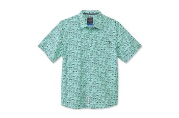 Image of KAVU Festaruski Shirt - Mens, Sea Corn, Small, 5036-920-1