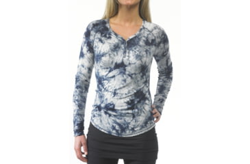 Image of Kavu Heidi Henley - Women's-Navy-X-Small