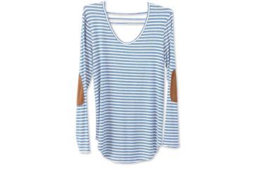 Image of KAVU Sunridge Shirt - Womens, Nautical Stripe, L, 2113-405-3